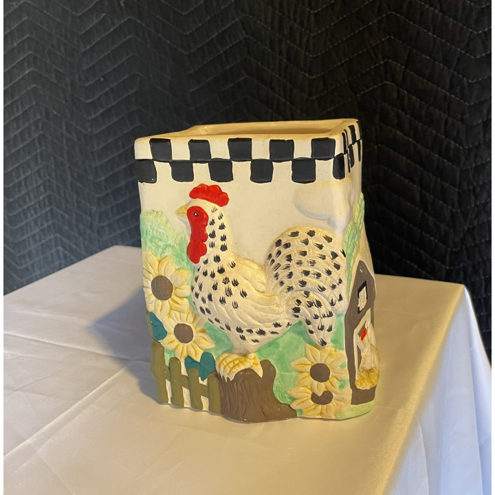Handmade Chicken Vessel
