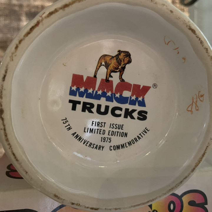 1975 Wild Turkey Mack Truck bottle
