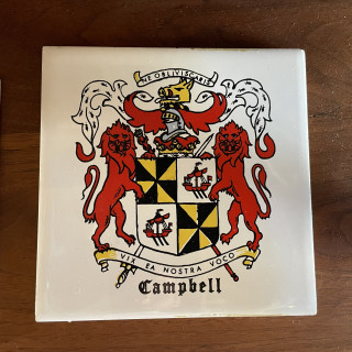 Campbell of Argyll Scottish Clan 1906 Vintage