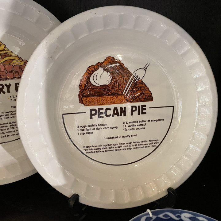 Vintage pie plate